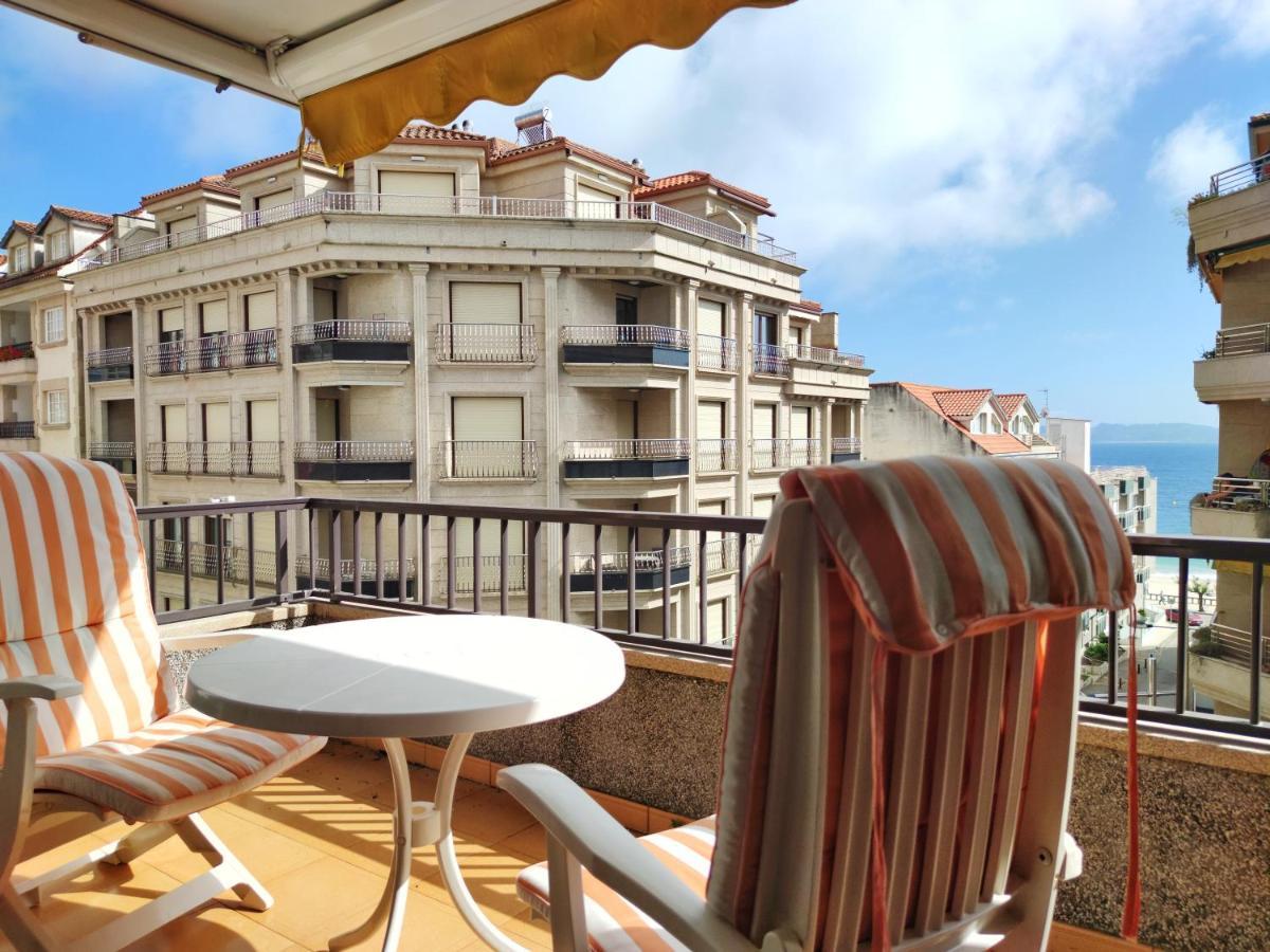 Desconectaengalicia Gaviota, 50M Playa Silgar Apartment Sanxenxo Bagian luar foto